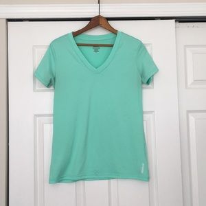 Reebok workout shirt. Teal. Size medium.